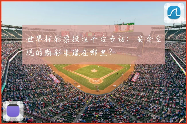 世界杯彩票投注平台专访：安全合规的购彩渠道在哪里？